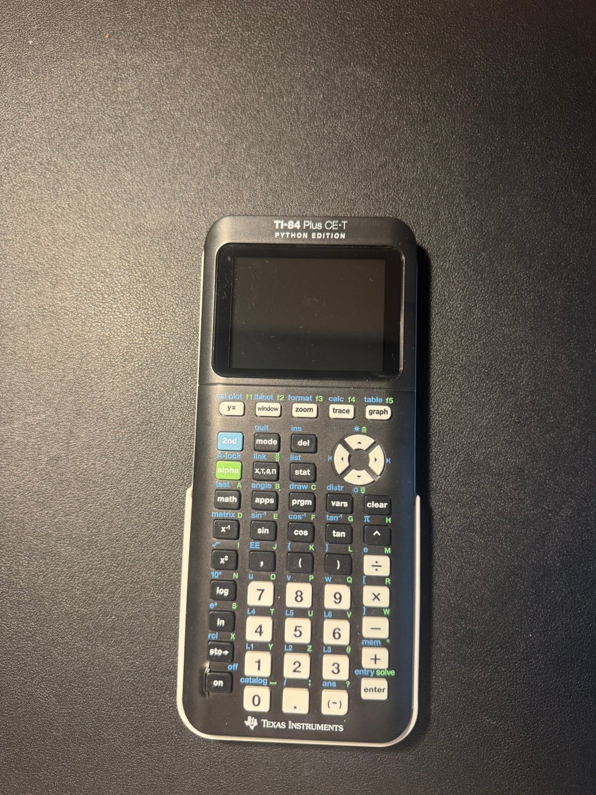 Grafische rekenmachine TI-84 Plus CE-T python edition, Diversen, Rekenmachines, Ophalen of Verzenden, Grafische rekenmachine, Zo goed als nieuw