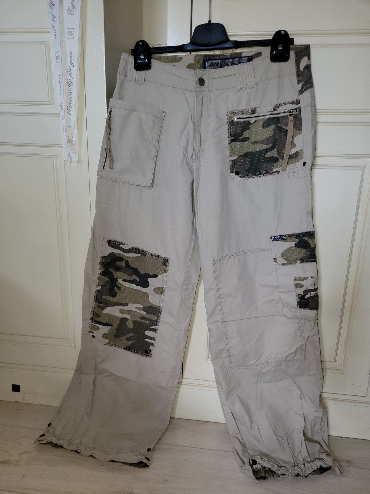 cargo, ballonbroek, Maat 38/40 (M), Verzenden, Beige, Zo goed als nieuw