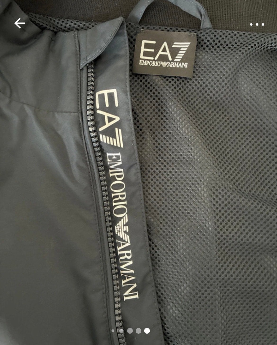 EA7 Emporio Armani Jas Maat XL Zo Goed Als Nieuw, Kleding | Heren, Ophalen of Verzenden, Zo goed als nieuw, Maat 56/58 (XL), Zwart