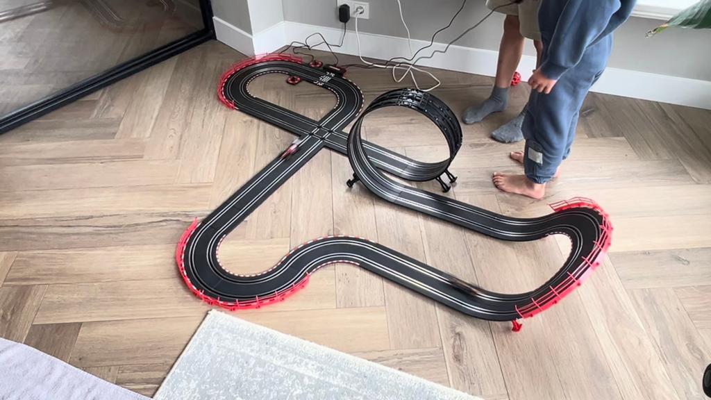 Carrera racebaan Max Verstappen, Racebaan, Carrera, Ophalen of Verzenden, Zo goed als nieuw