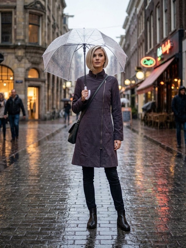 Mooie  aparte regenjas/jas Nill's 1(s/m), Kleding | Dames, Overige kleuren, Nill's, Nieuw, Ophalen of Verzenden