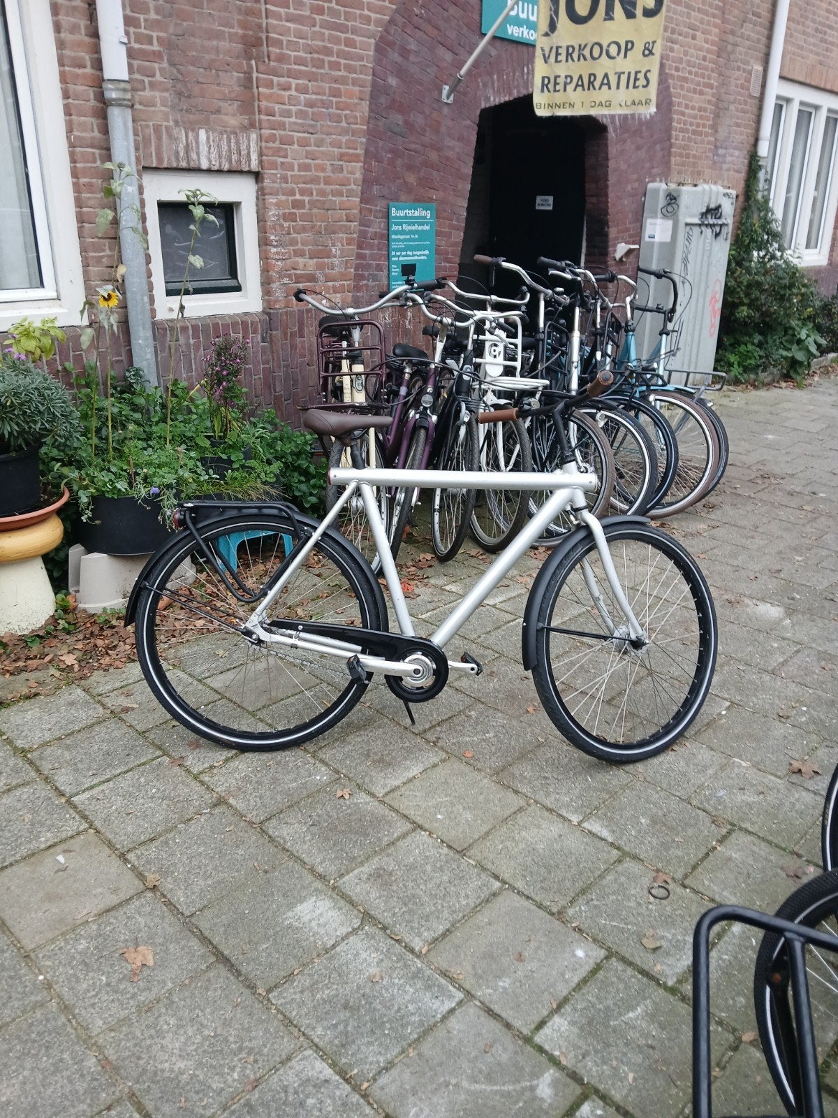 vanmoof herenfiets 28 inch, Gebruikt, Versnellingen, 57 tot 61 cm, Ophalen