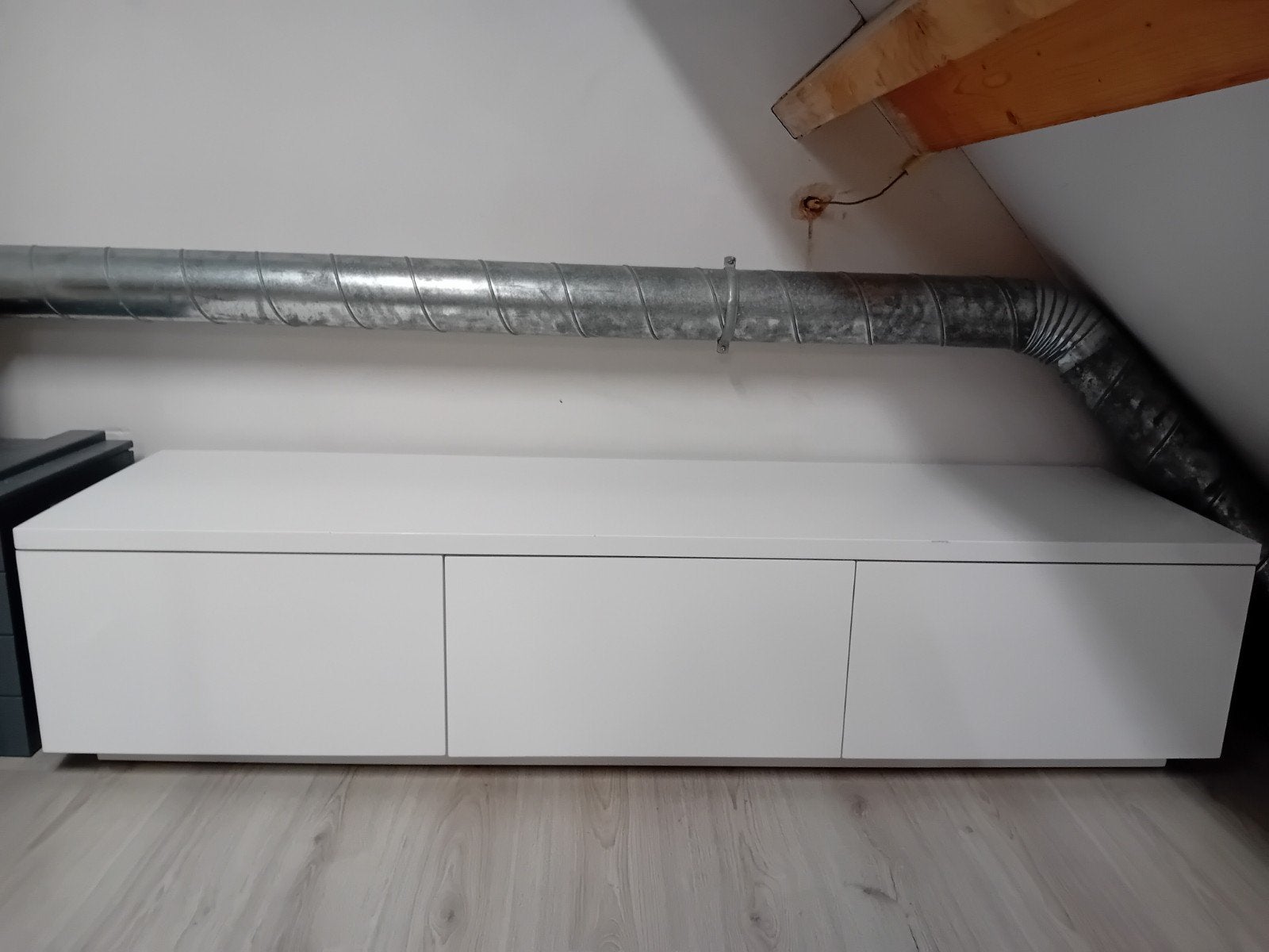 Hoogglans TV-meubel, Huis en Inrichting, Ophalen, Gebruikt, 150 tot 200 cm, Minder dan 100 cm
