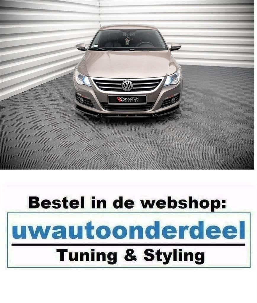 Maxton Design Spoiler Lip SplitterGeschikt Voor Vw Passat CC, Verzenden, Automotive Parts, A.parts@hotmail.nl, Trasmolenlaan 12 3447 GZ Woerden