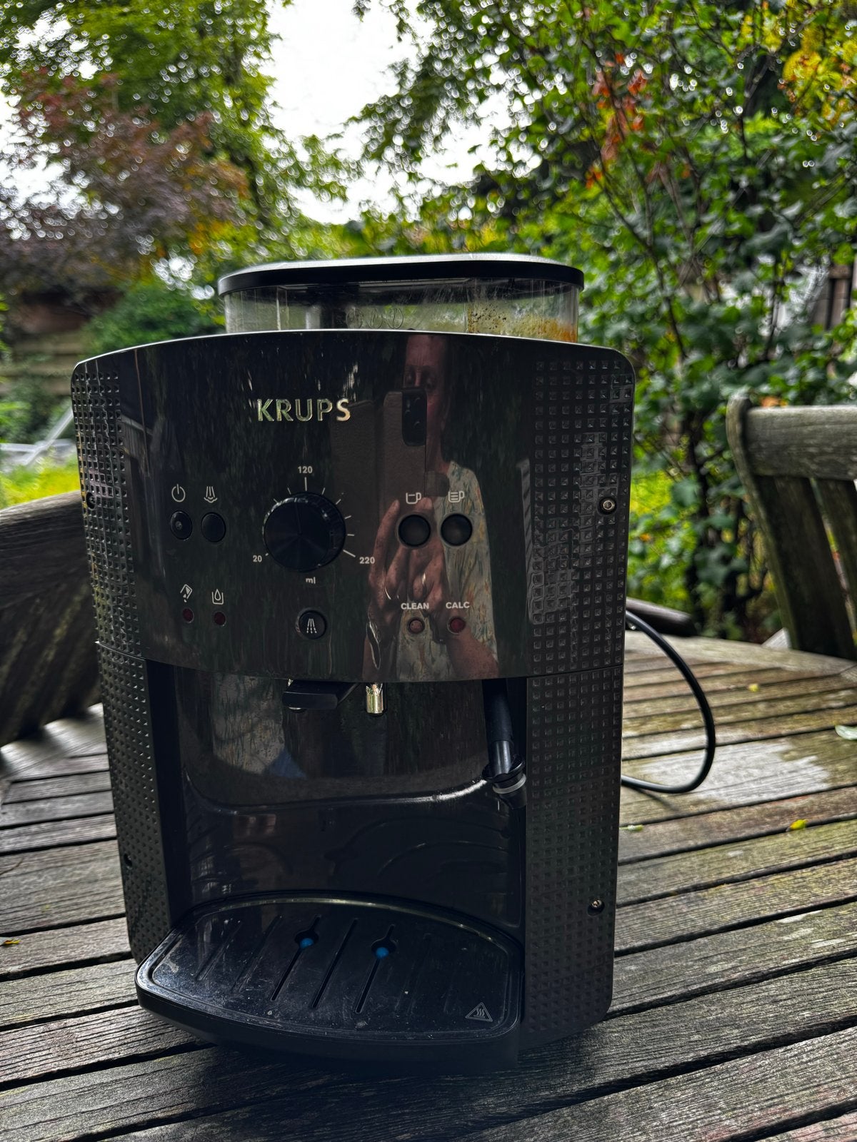 Krups EA81* Koffiemachine - Goed onderhouden, Ophalen, Gebruikt, Koffiemachine, Koffiebonen