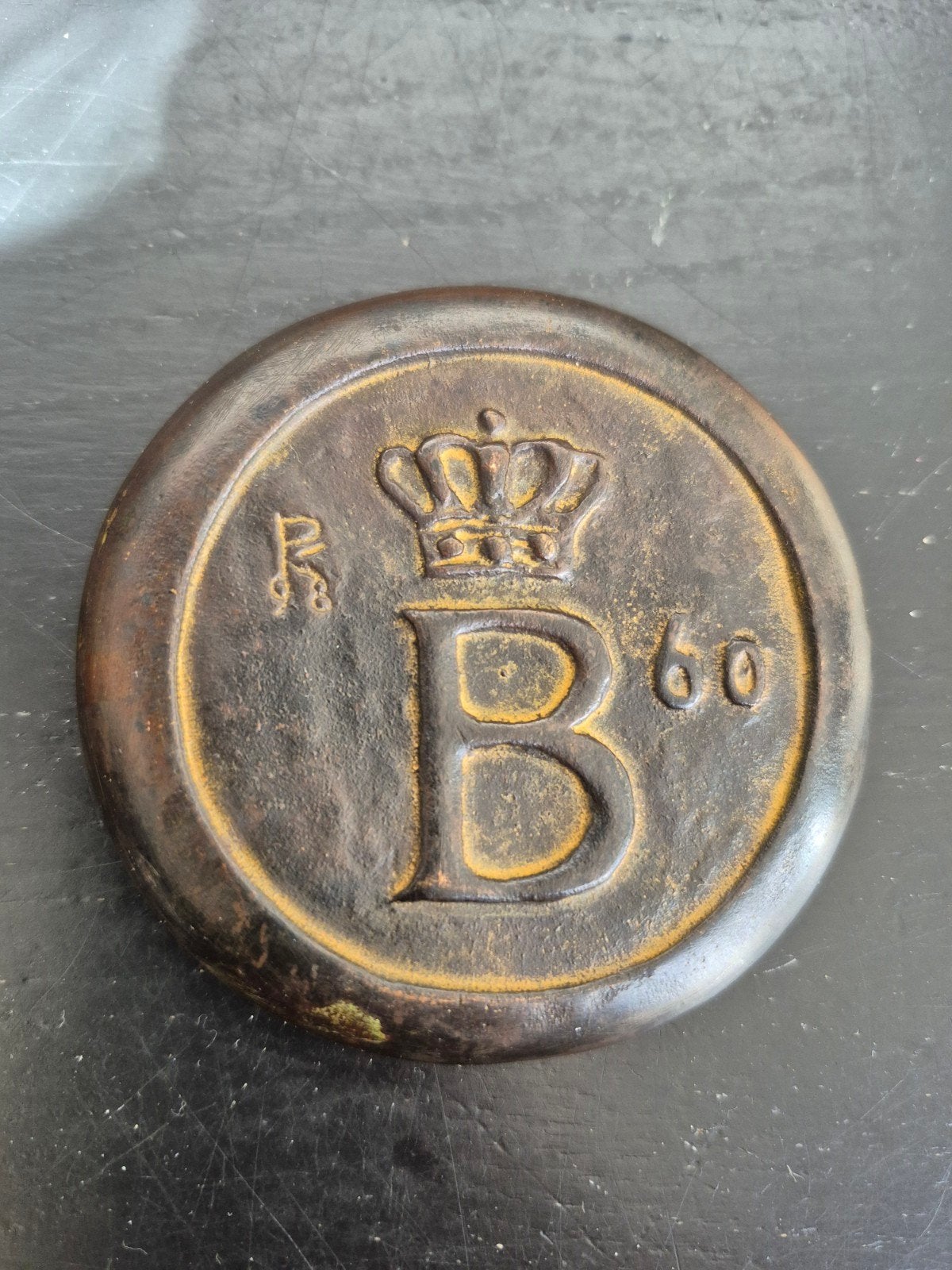 Bronzen Penning 60ste verjaardag Beatrix, Ophalen of Verzenden, Brons