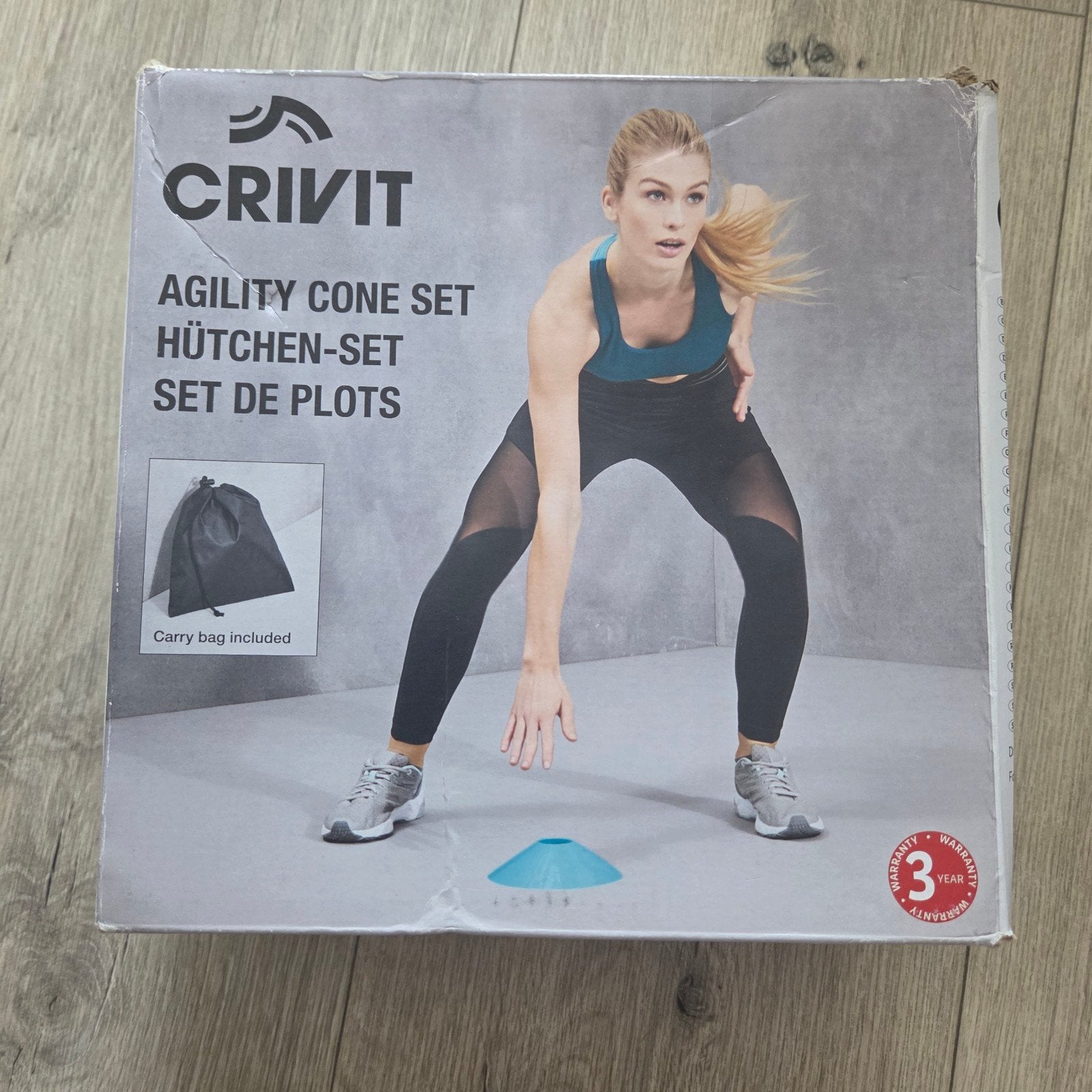 Crivit Agility Cone Set - 24 kegels voor training, Ophalen, Nieuw