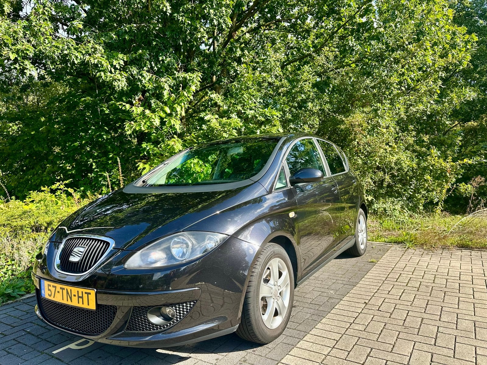 Seat Altea 1.6 74KW 2006 Zwart, 4 cilinders, Zwart, 1200 kg, Particulier