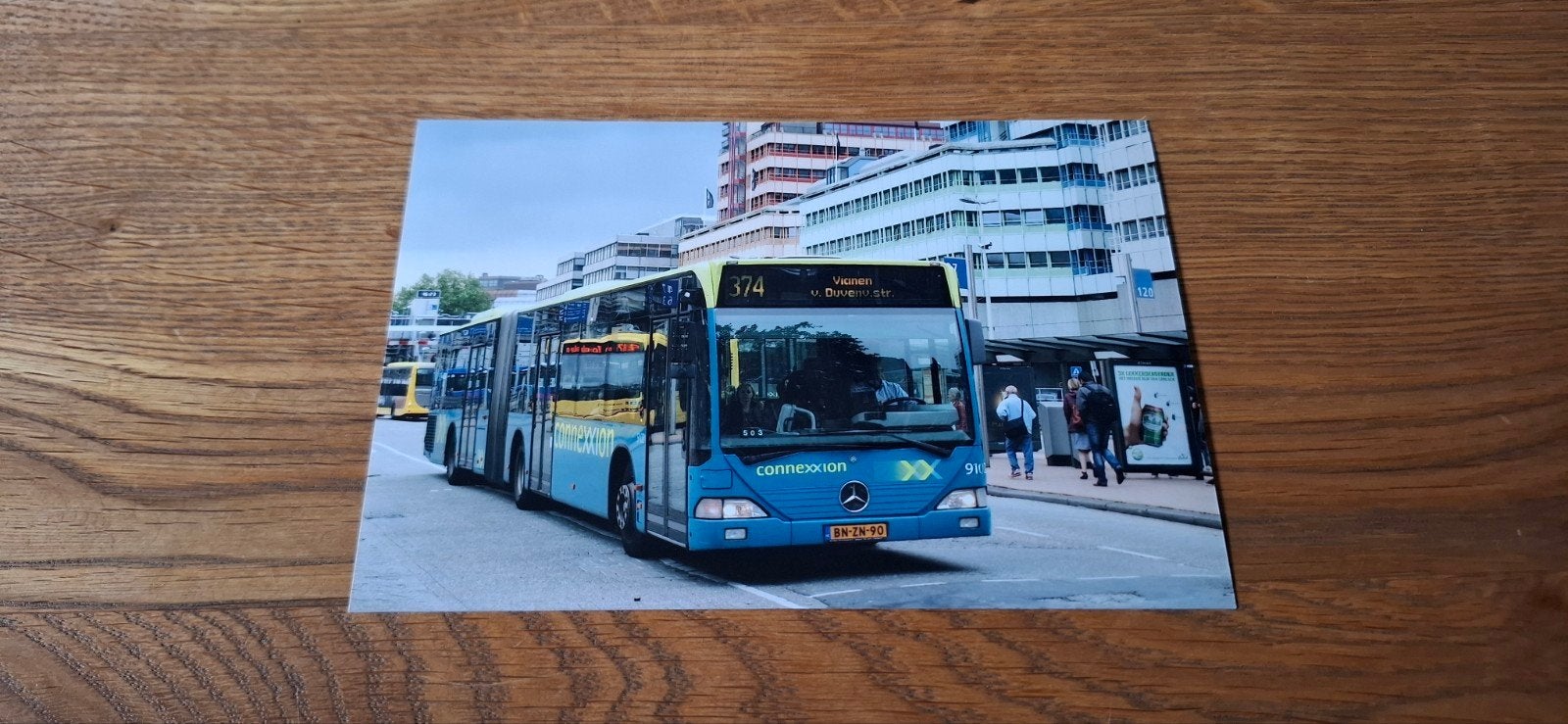 Bus foto Connexxion 9102 - Utrecht 2012, Ophalen of Verzenden, Zo goed als nieuw, Bus of Metro, Overige typen