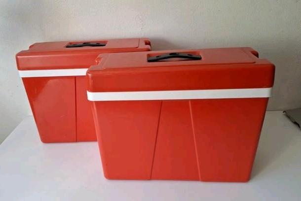 2x Vintage koelbox van Camping Picnic, inhoud 10 liter, Ophalen of Verzenden, Zo goed als nieuw, Koelelement