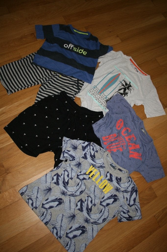 Jongens zomerkleding pakket mt. 146 t/m XS, Ophalen of Verzenden, Gebruikt, Maat 146