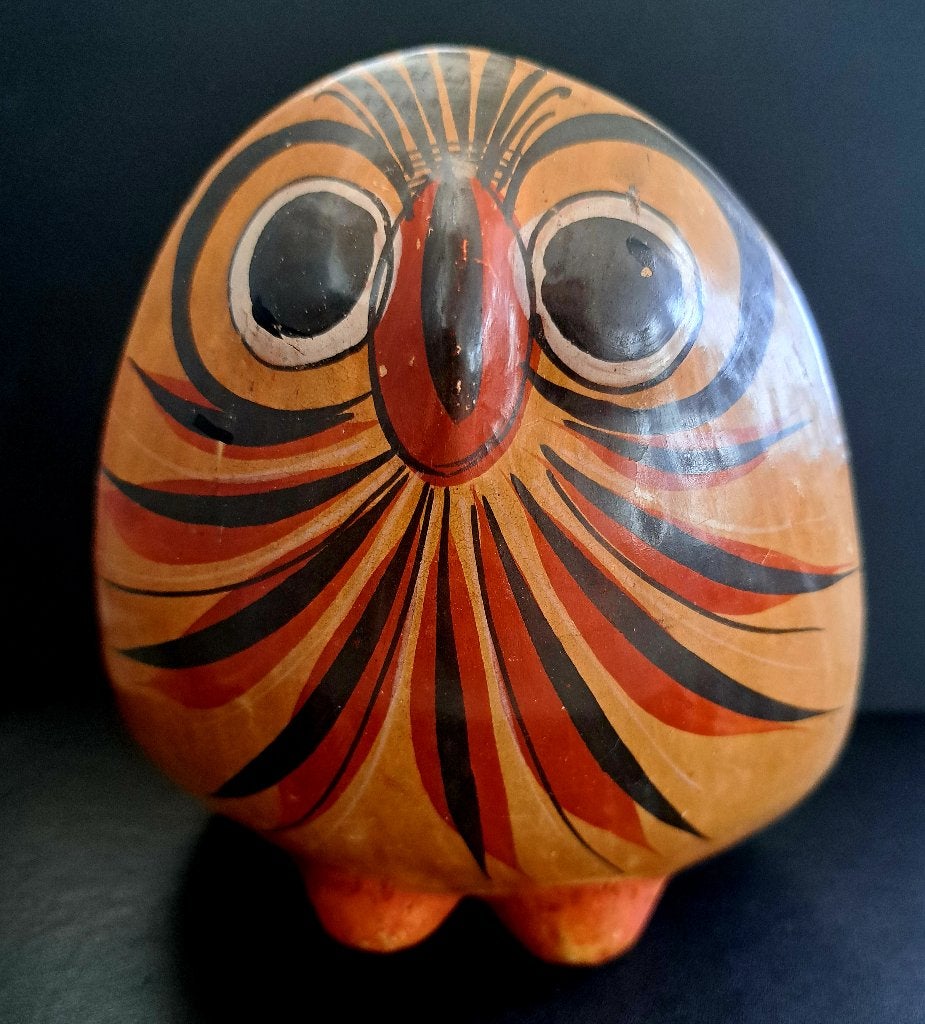 Tonala uil 13 cm, Verzamelen, Beelden en Beeldjes, Ophalen of Verzenden, Gebruikt, Dier
