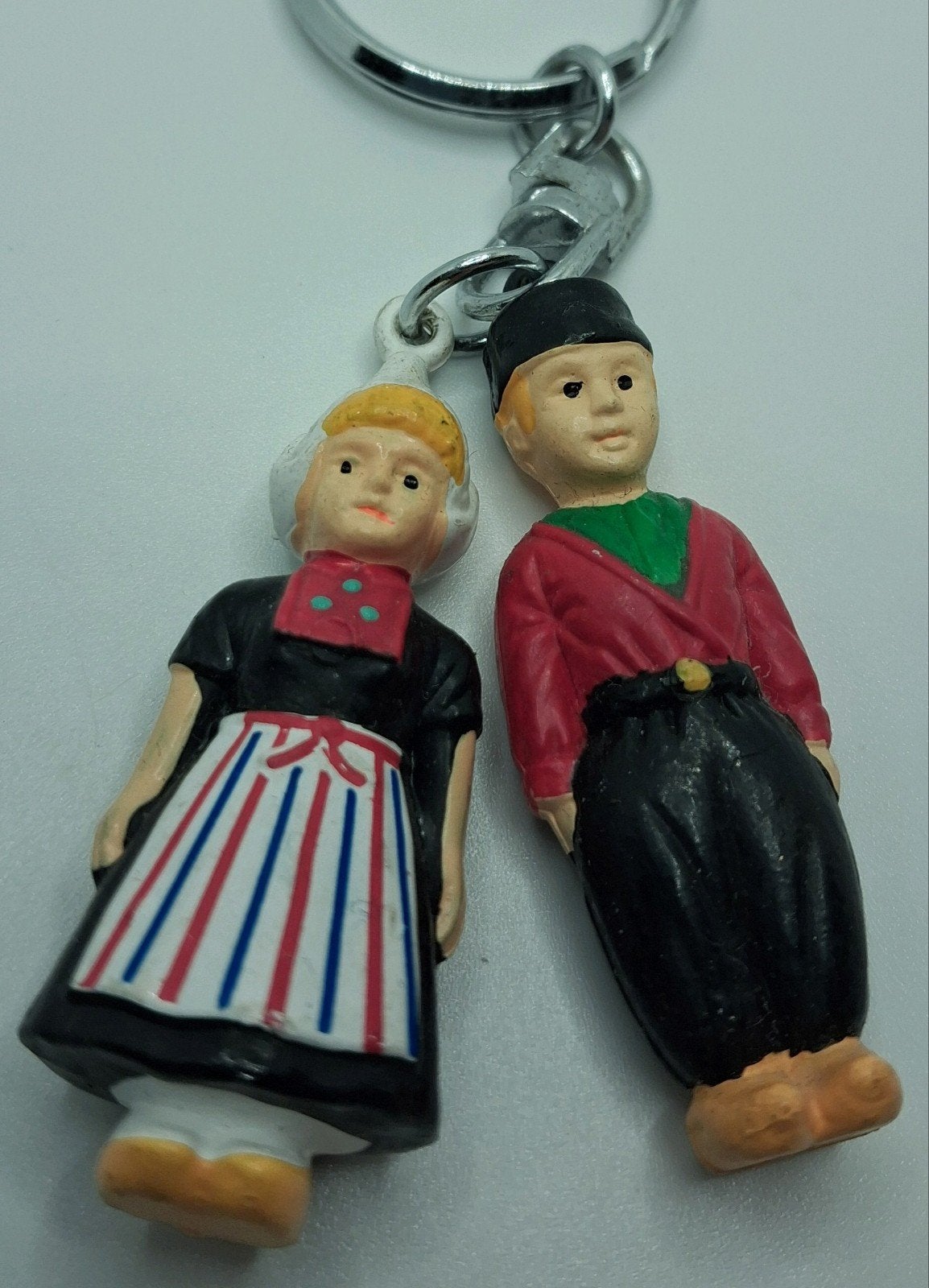 Hollandse Sleutelhanger - Man en Vrouw, Ophalen of Verzenden, Gebruikt, Knuffel of Figuurtje