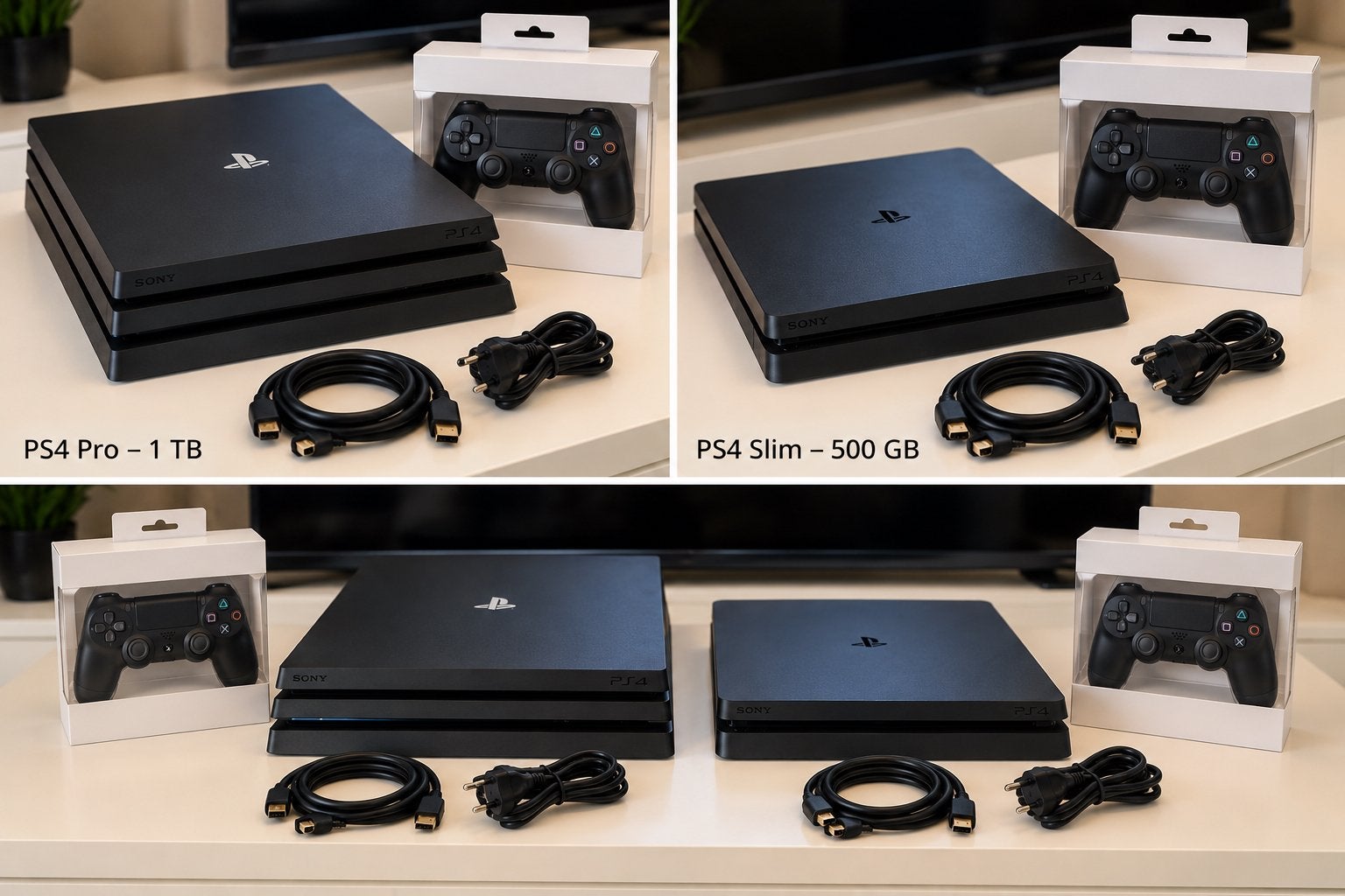 PS4 Slim 500GB + NIEUWE controller | Perfecte staat, Spelcomputers en Games, 2 spelers, Ophalen, Gebruikt, Vanaf 7 jaar
