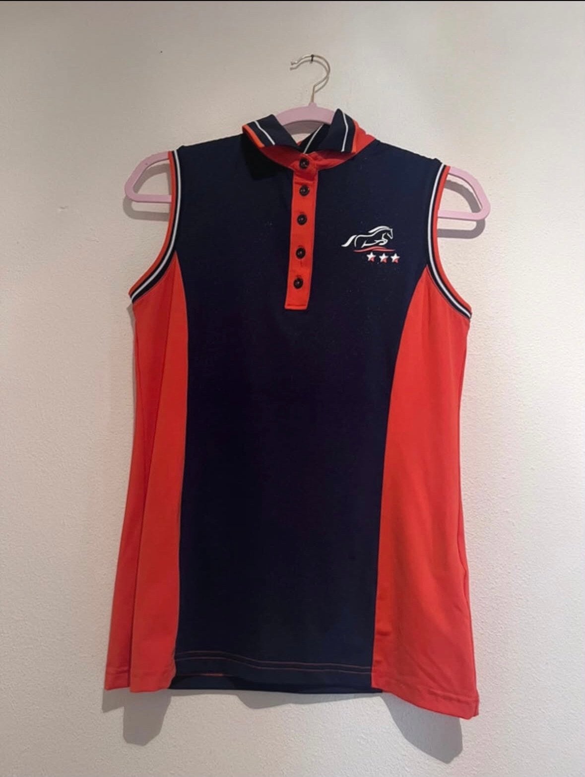 All About Kristy mouwloze top, maat S, Blauw, Ophalen of Verzenden, Zo goed als nieuw, Maat 36 (S)
