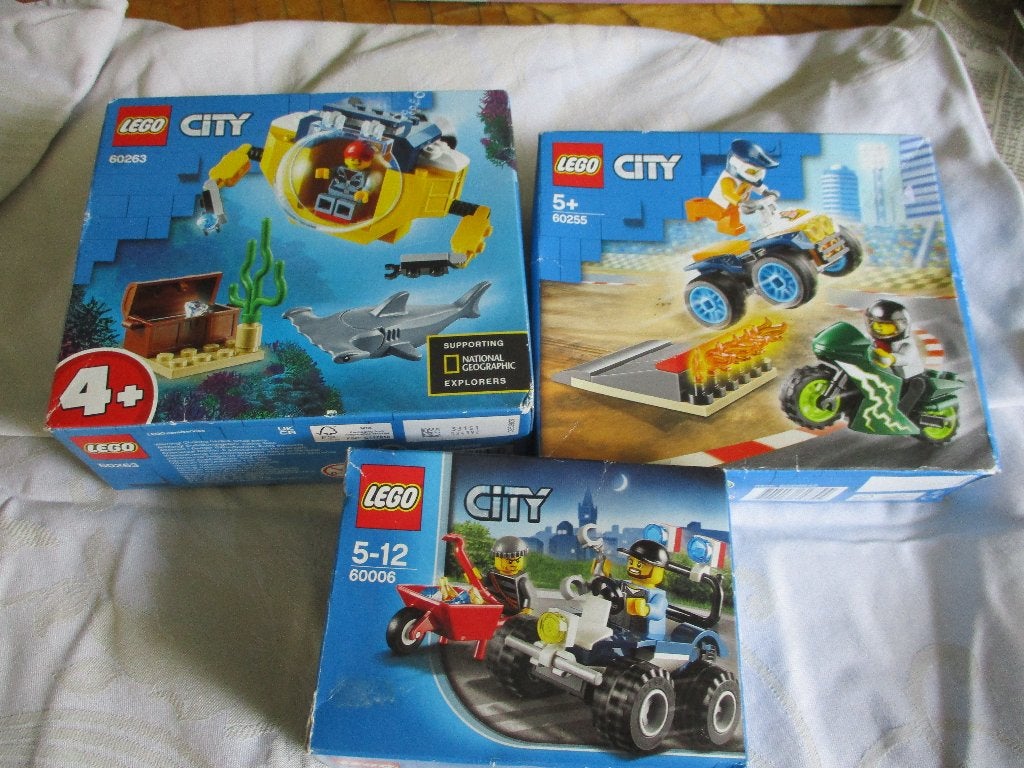 lego set  -drie doosjes, City, Lego, Nieuw, Ophalen of Verzenden