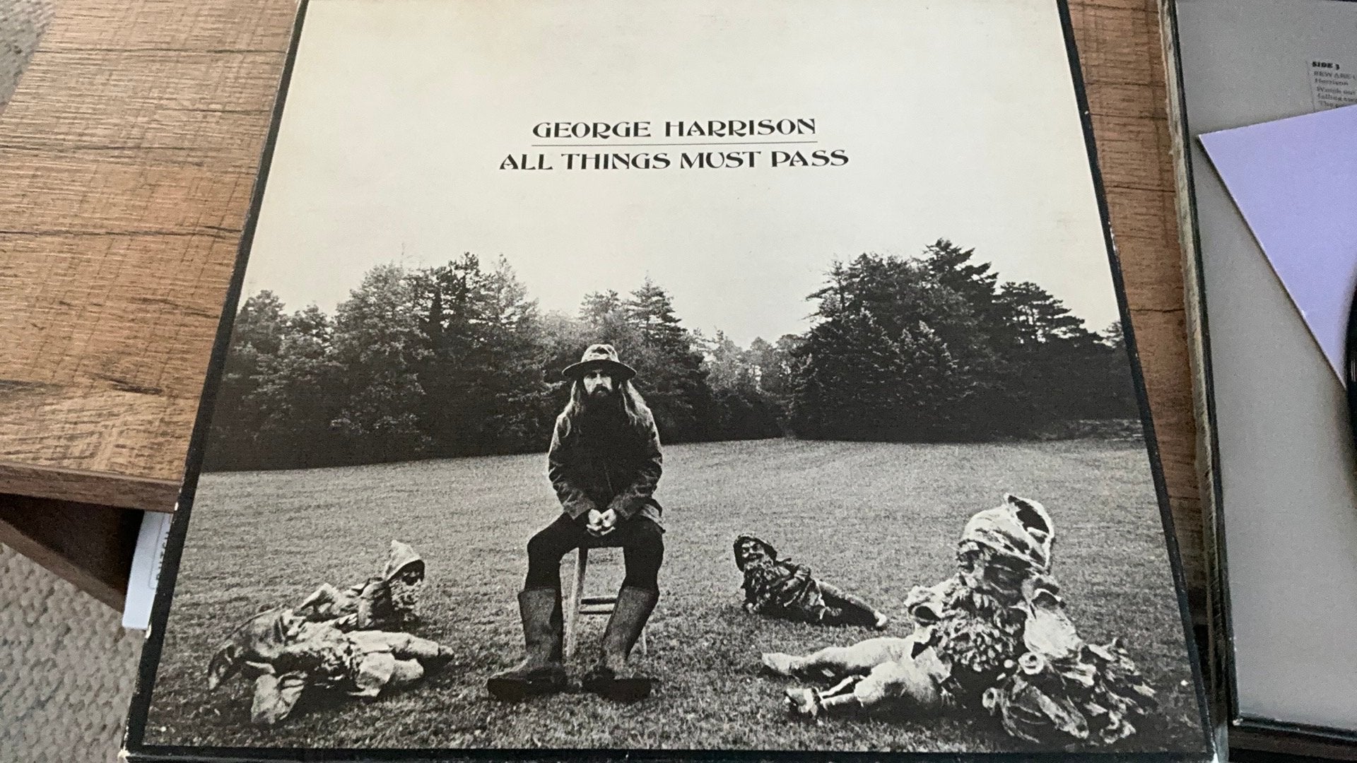 George Harrison, All Things Must Pass, 3 lp box, Ophalen of Verzenden, Gebruikt, 12 inch, Poprock
