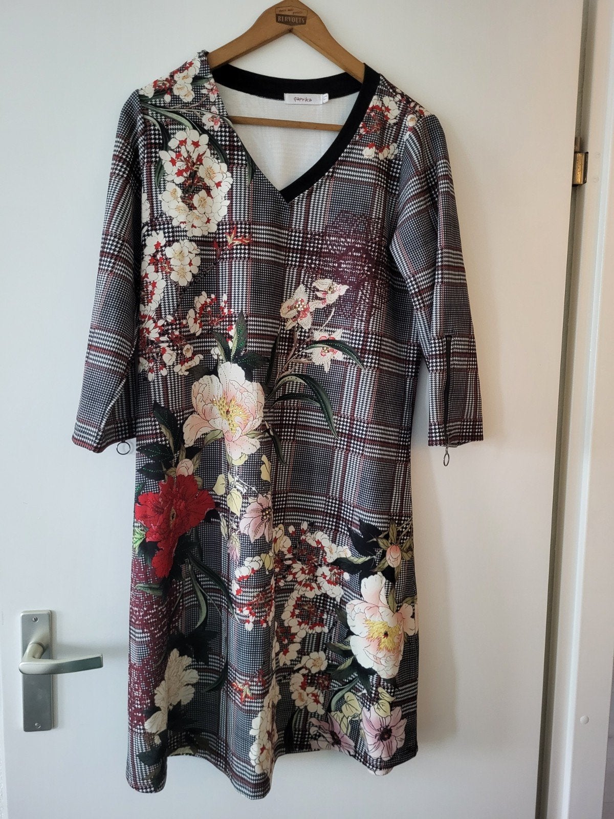 Paprika jurk maat 42, Kleding | Dames, Meerkleurig, Maat 42/44 (L), Ophalen of Verzenden, Paprika