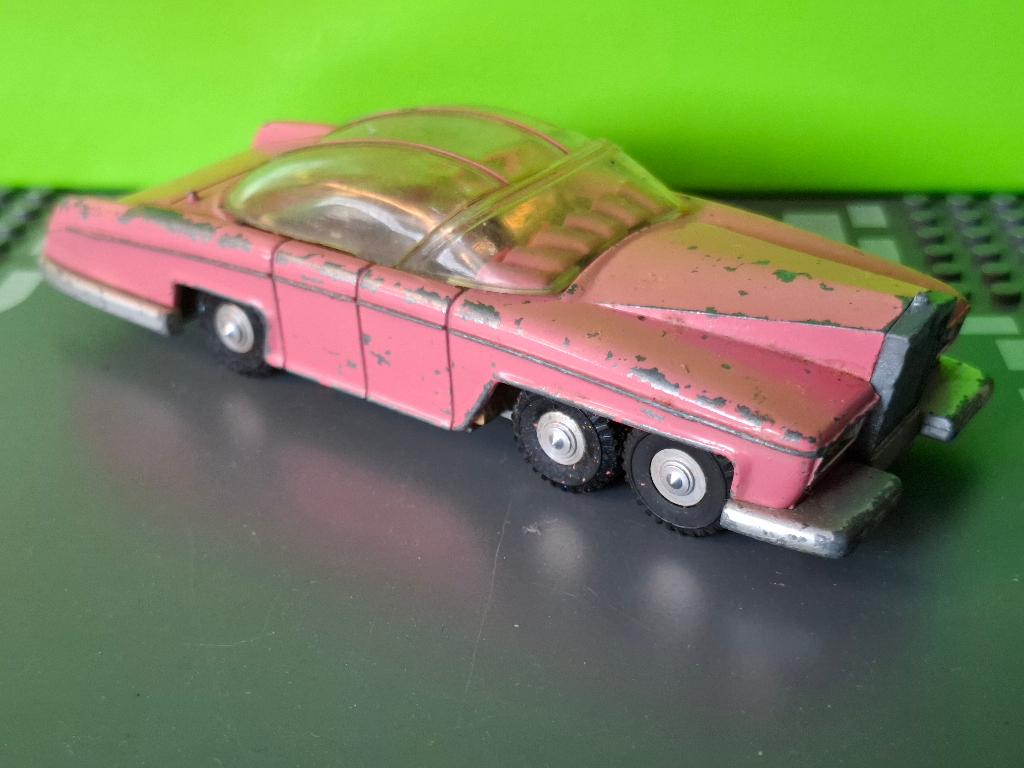 Dinky Toys 100 - Thunderbirds Lady Penelope FAB1 [roze] 1/43, Ophalen of Verzenden, Gebruikt, Auto, Dinky Toys