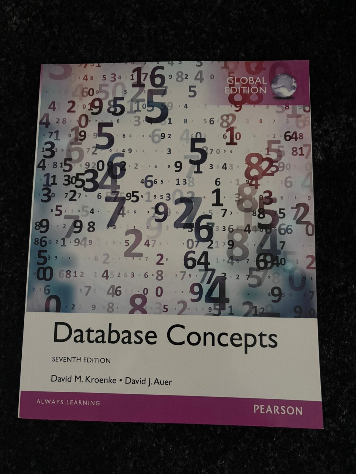 Databas concepts sventh edition, Ophalen of Verzenden, Beta, Zo goed als nieuw, WO