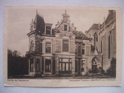 P277 Ubbergen - Pensionnat Francais, Verzenden, 1920 tot 1940, Ongelopen, Gelderland