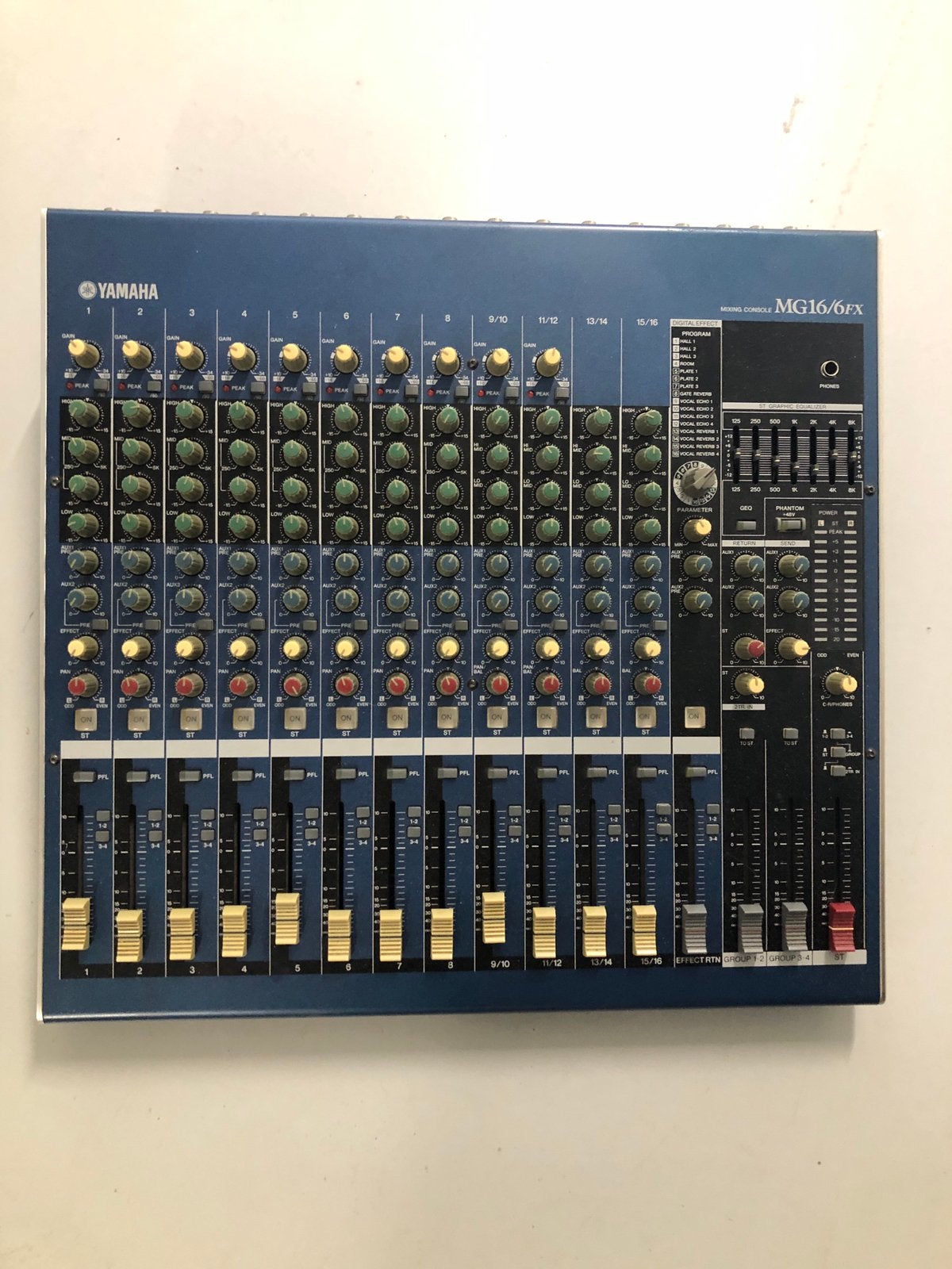 Yamaha MG16/6FX mixer, Muziek en Instrumenten, Mengpanelen, Ophalen, Gebruikt