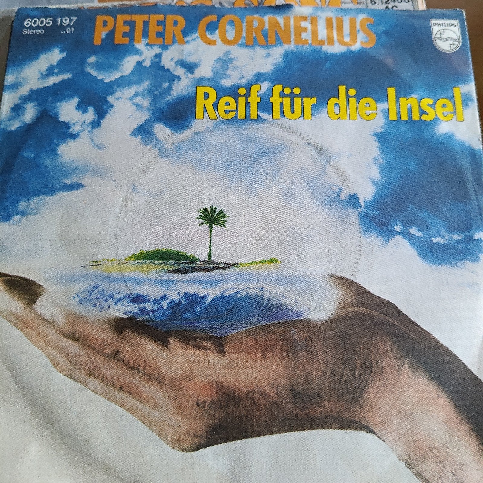 Peter Cornelius - Reif für die Insel (Vinyl Single), Gebruikt, 7 inch, EP, Schlager
