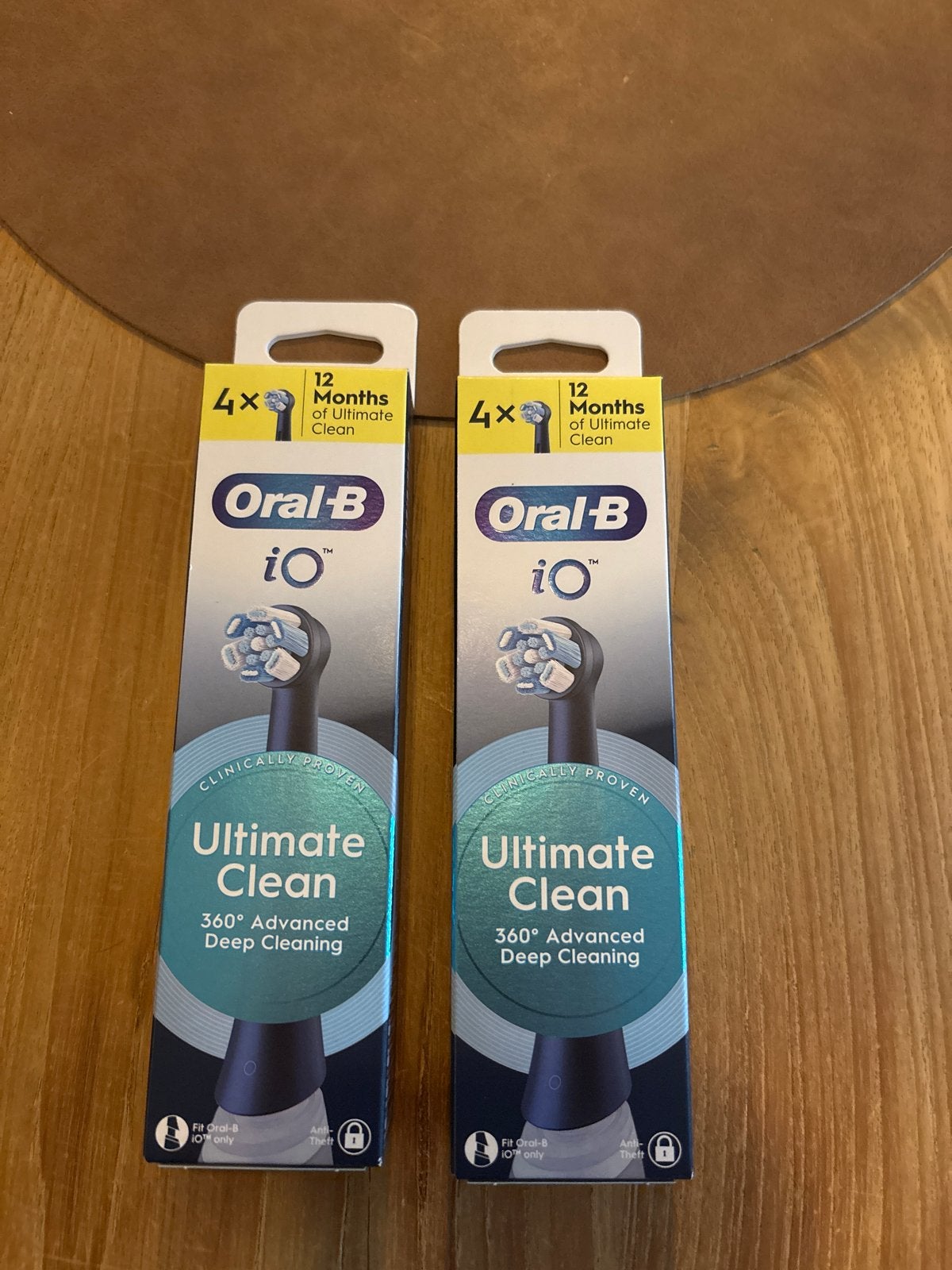 Oral-B iO Ultimate Clean Opzetborstels Zwart (4 stuks), Ophalen of Verzenden, Nieuw, Opzetborstel