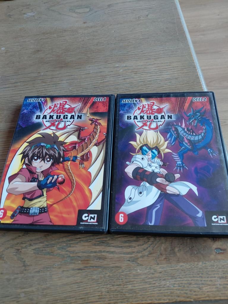 Bakugan anime dvd seizoen 1 deel 1 en 2. Cartoon network, Cd's en Dvd's, Gebruikt, Tekenfilm, Anime (Japans), Ophalen of Verzenden