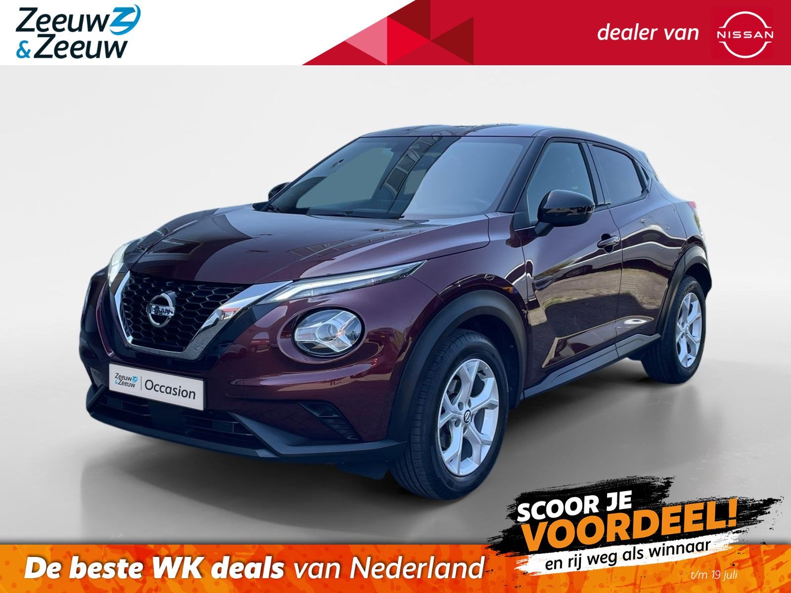 Nissan Juke 1.0 DIG-T N-Connecta | 1ste eigenaar | Cruise Co, Auto's, Nissan, 12 maanden, Stof, Origineel Nederlands, Bedrijf