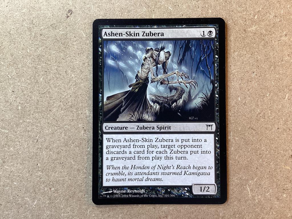 1x Ashen-Skin Zubera [101/306] (Near Mint), Ophalen of Verzenden, Zo goed als nieuw, Losse kaart
