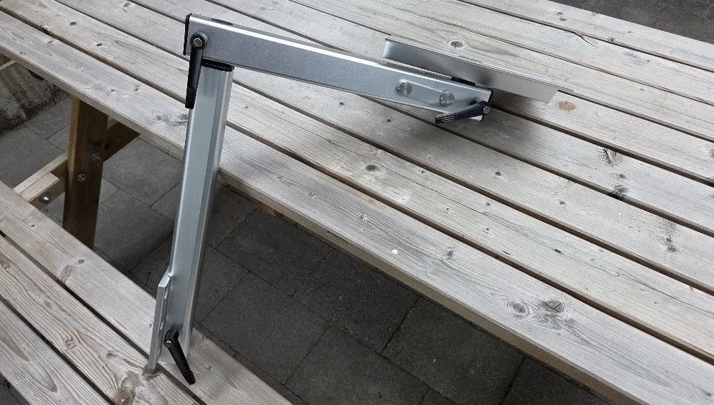 Camper 360 graden aluminium draaibare tafelpoot NIEUW, Ophalen of Verzenden, Nieuw