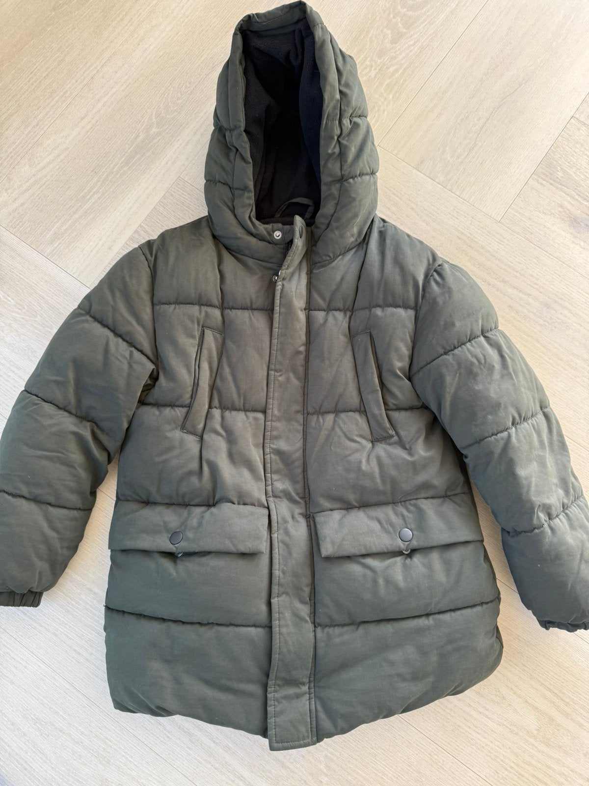 Mooie winterjas maat 134, Ophalen of Verzenden, Gebruikt, Jongen of Meisje, Jas