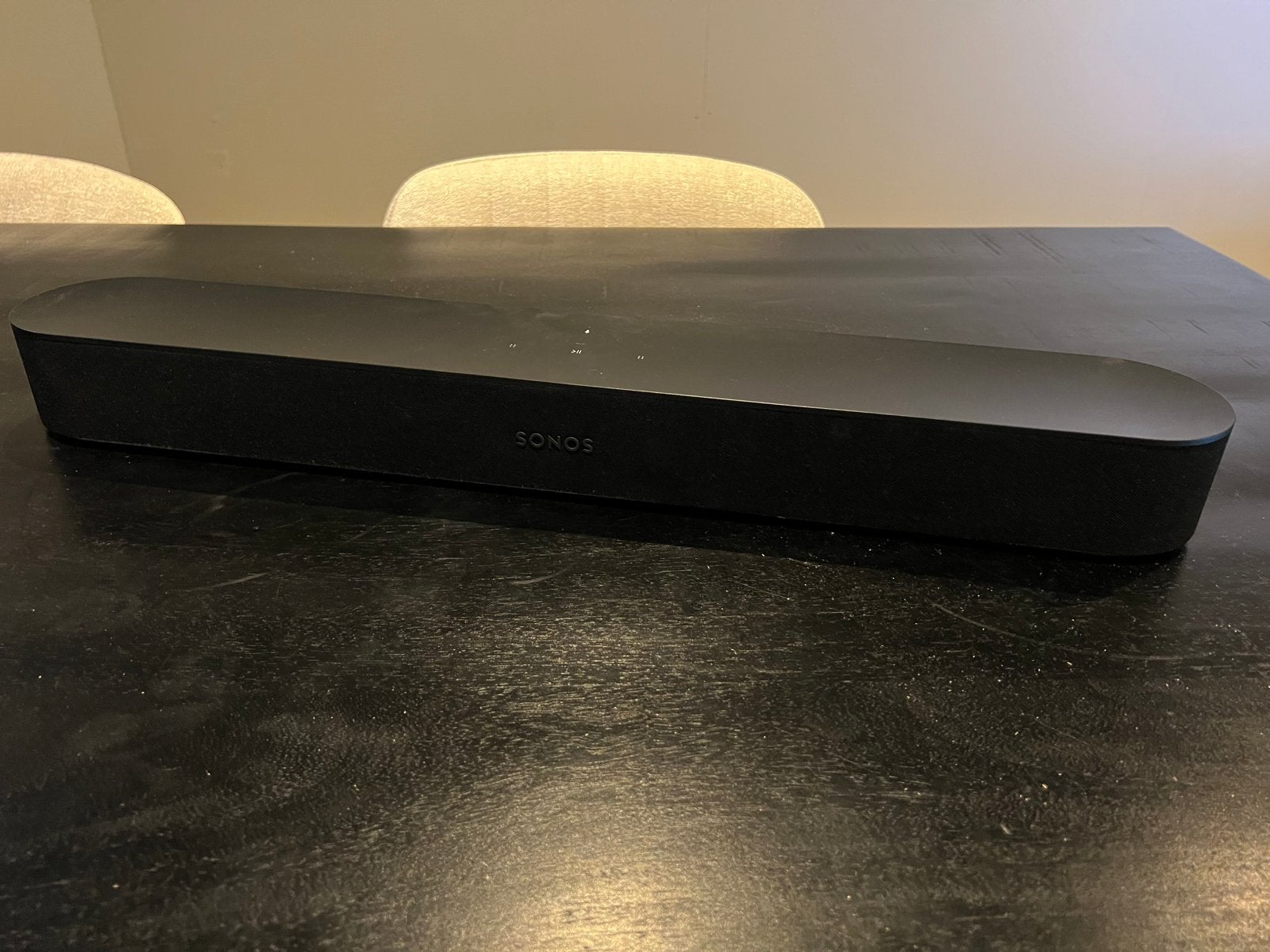 Sonos Beam gen1 zwart | 6 maanden garantie!, Ophalen of Verzenden, Zo goed als nieuw, Nvt, Nvt