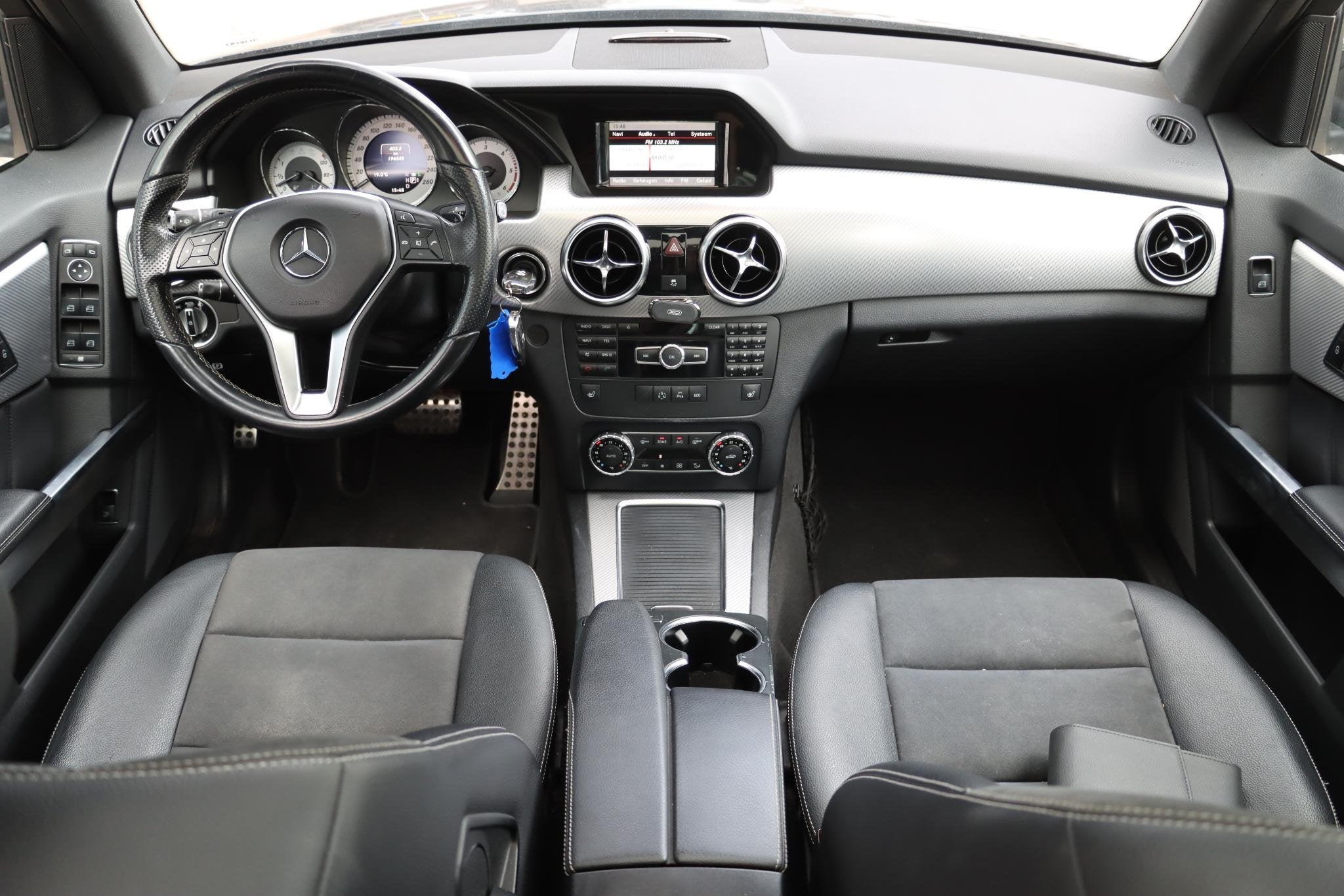 Mercedes-Benz GLK-klasse 200 CDI Ambition Automaat AMG Treep, Auto's, Automaat, Euro 5, Gebruikt, Zwart