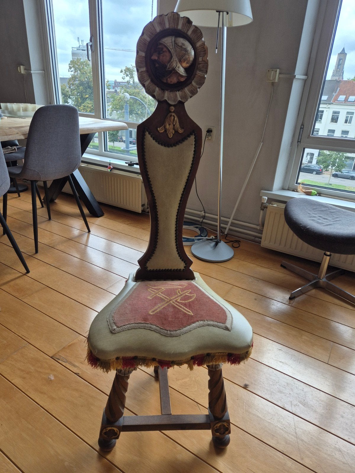 Spaanse stoel, Huis en Inrichting, Ophalen, Gebruikt, Eén