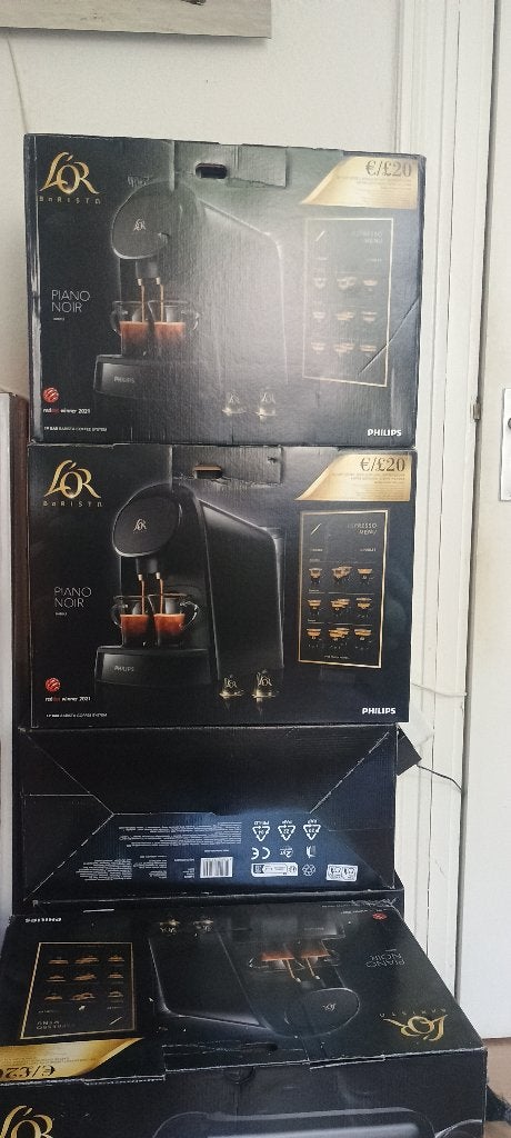 Philips L'or barista koffiezetapparaat, Witgoed en Apparatuur, Koffiezetapparaten, Ophalen, Koffiepads en cups, 2 tot 4 kopjes