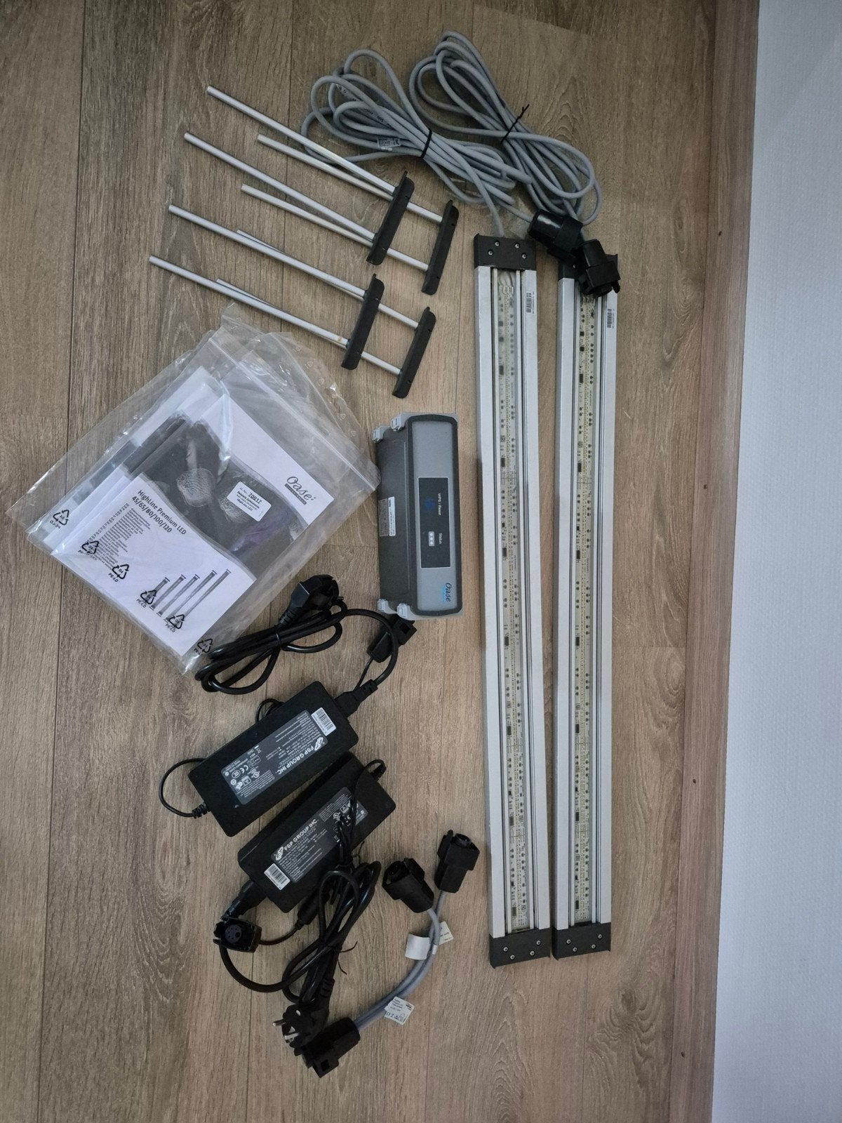 2x Oase highline premium led met bijbehorende EAC controller, Ophalen of Verzenden, Gebruikt, Verlichting of Verwarming, Oase