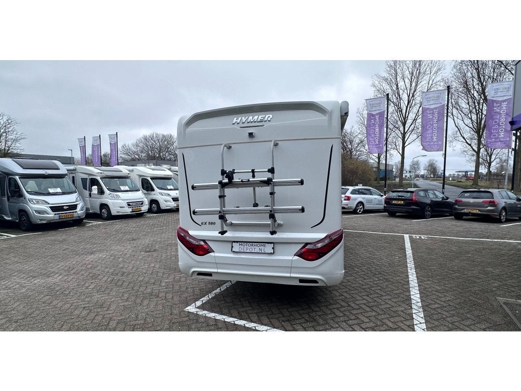 Hymer Exsis-I 580 9T AUT LEVEL Lengte bedden Hefdbed, Fiat, 6 tot 7 meter, Diesel, Verwarmde buitenspiegels