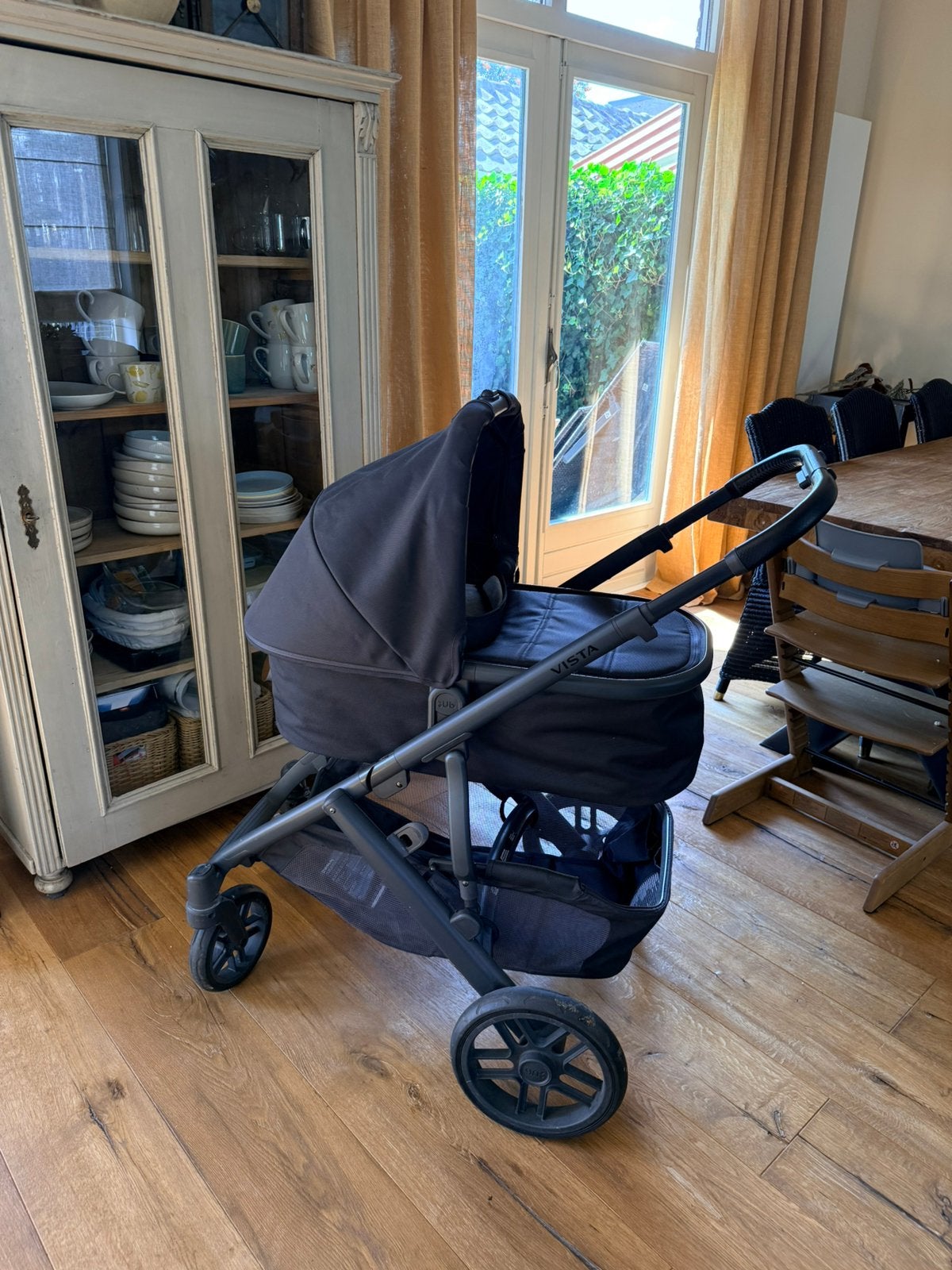 UPPAbaby VISTA V2 Kinderwagen 2-in-1 Jake, Ophalen, Zo goed als nieuw, Overige merken, Verstelbare rugleuning