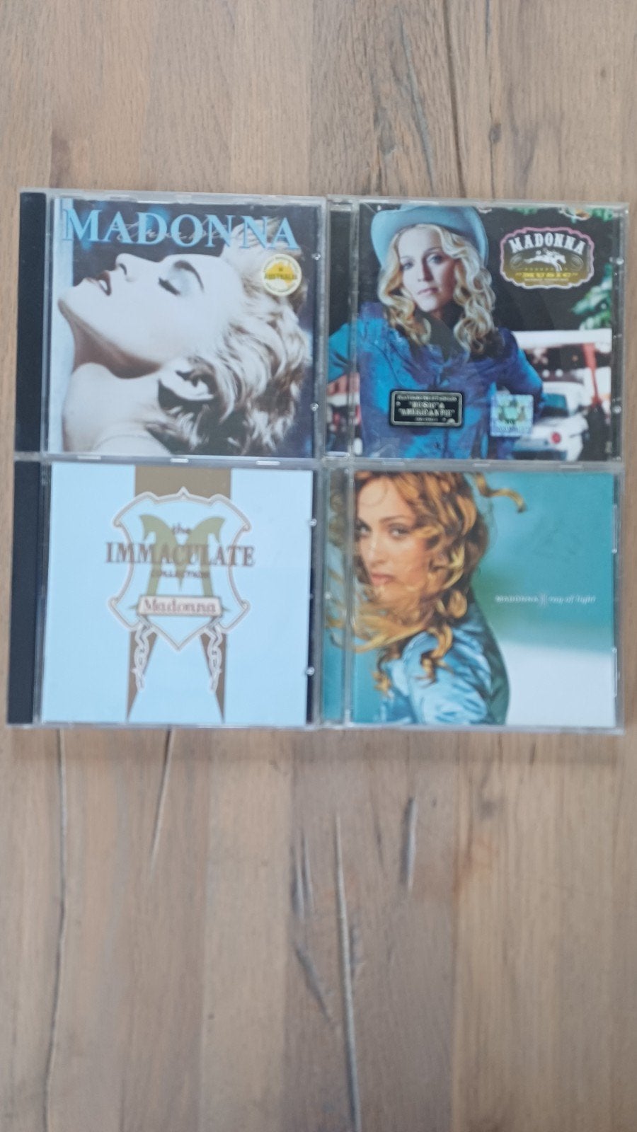 Madonna CD  True Blue, Ray of Light, Music, Immacul, Gebruikt, Pop, Ophalen of Verzenden, Inclusief doosje
