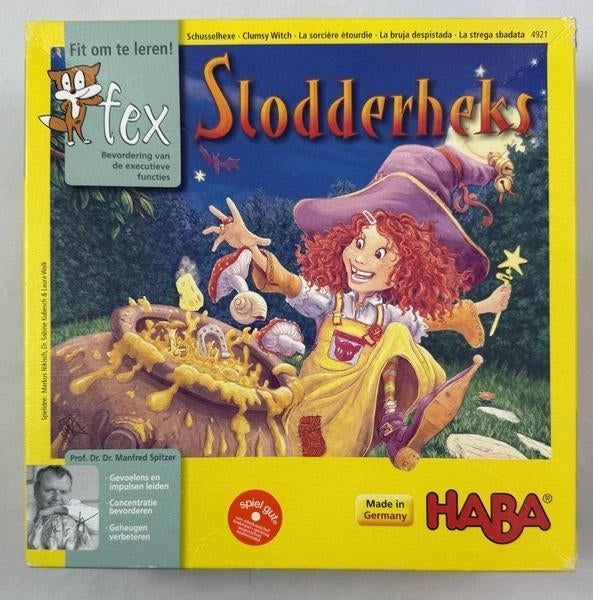 HABA 4921 Slodderheks Fex Leerspel Concentratiespel Compleet, Coolsingel 104, 3011 AG Rotterdam, Netherlands, HABA, Verzenden