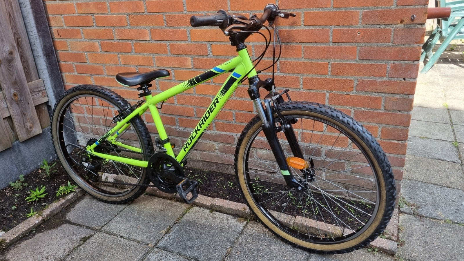 Leuke kids rockrider mountainbike 24 inch, Fietsen en Brommers, Fietsen | Jongens, Ophalen, Versnellingen, Rockrider, Gebruikt