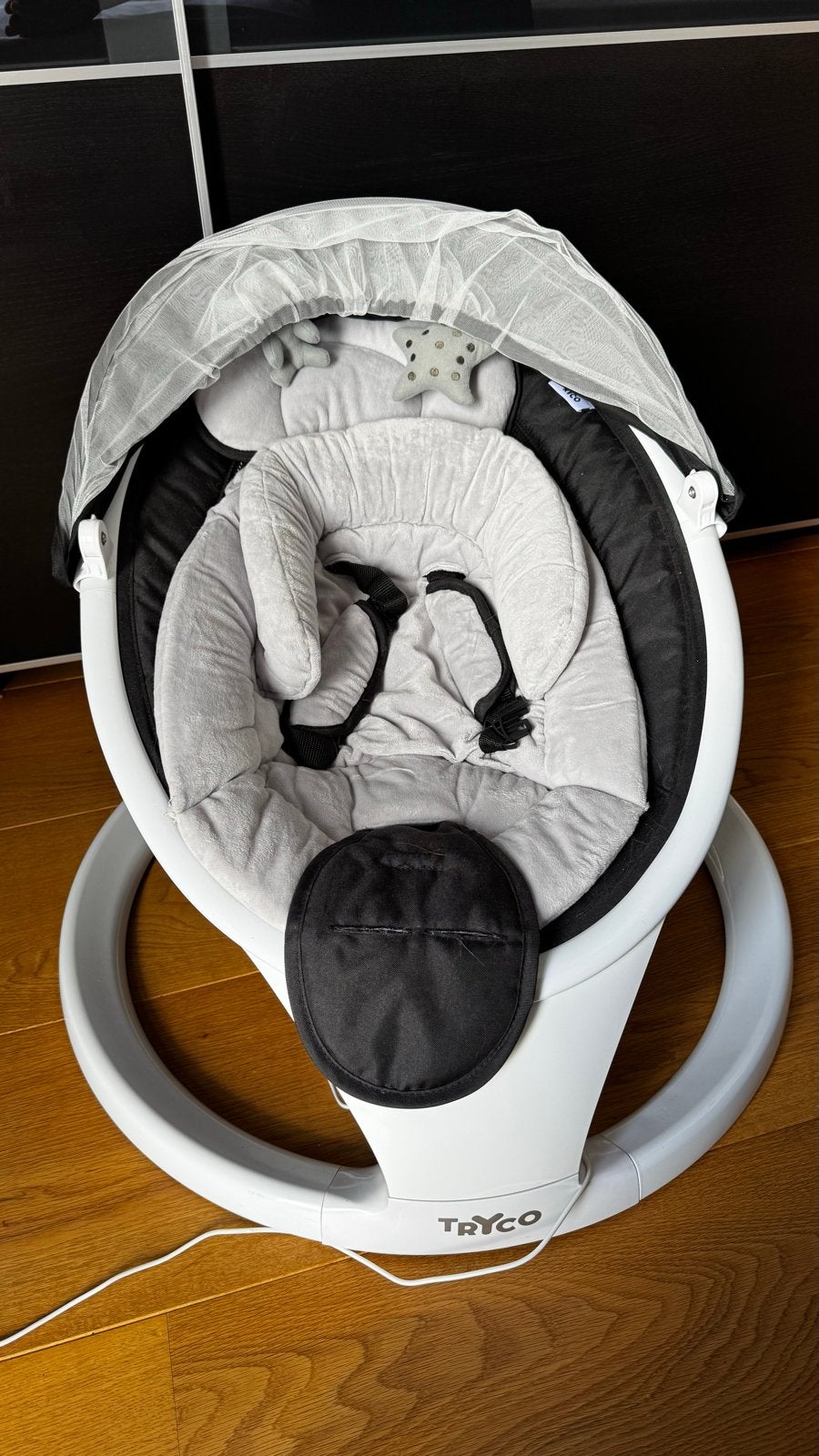 Tryco Swing Devina Deluxe Baby Schommelstoel met Muziek, Ophalen, Nieuw, Schommelstoel