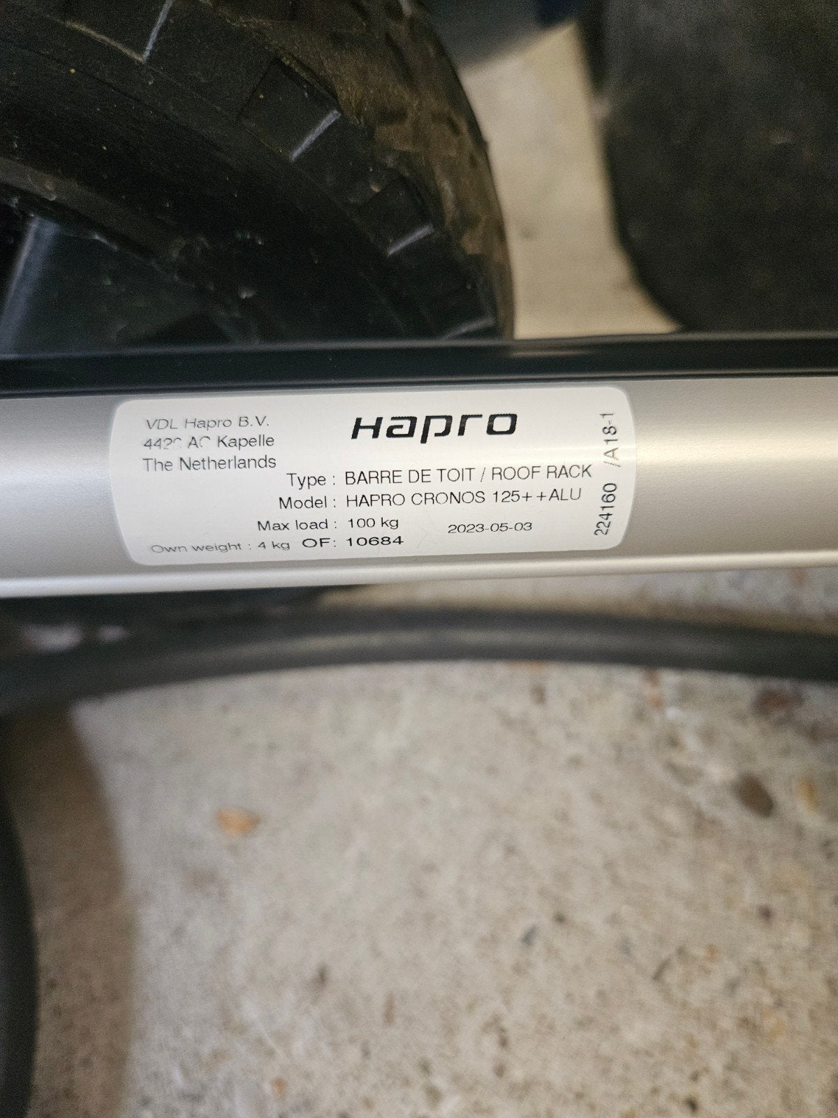 Tekoop hapro dakdragers in top staat, Ophalen of Verzenden