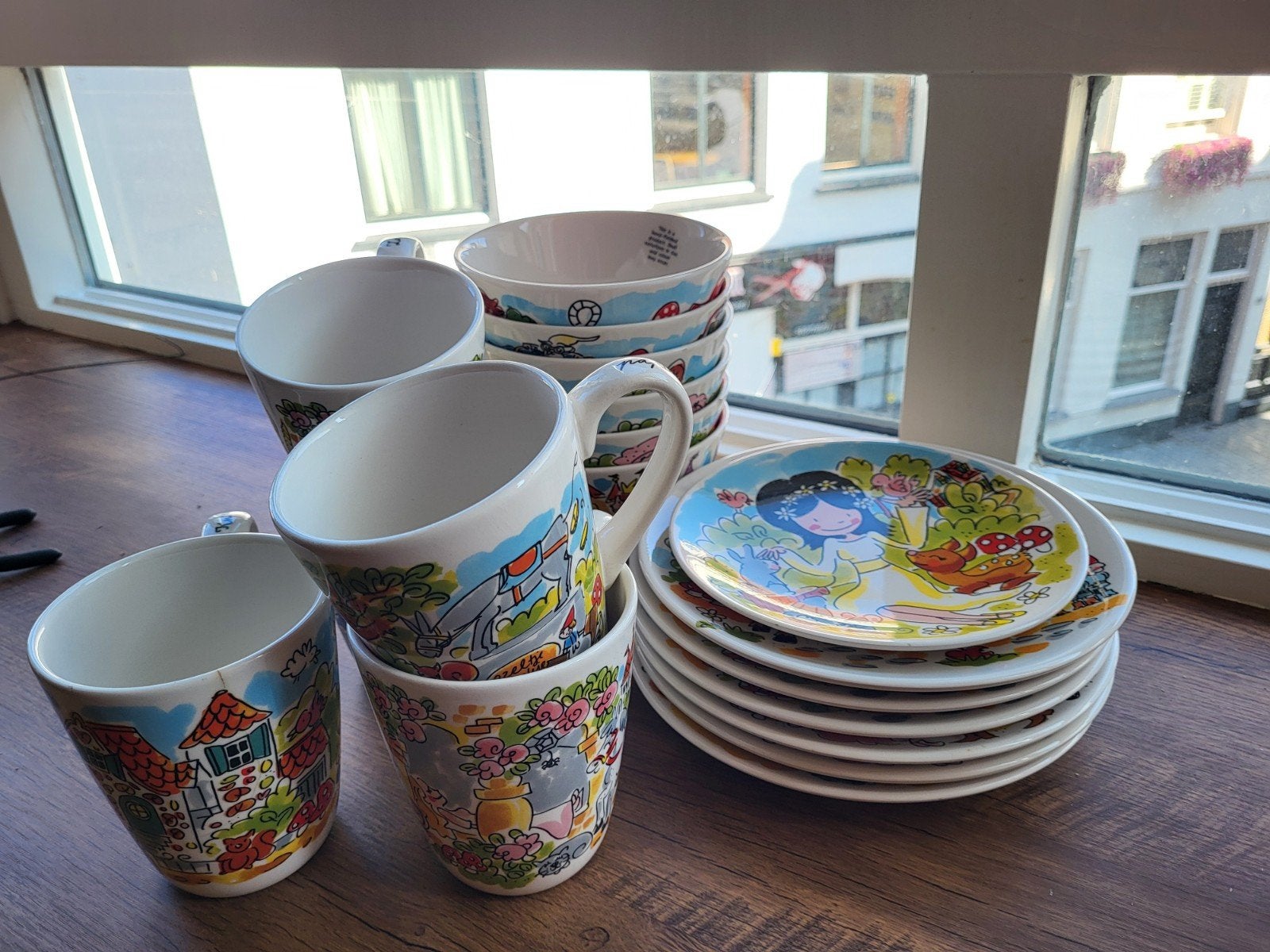 Blond Amsterdam Efteling Servies - Compleet Pakket, Nieuw, Ophalen of Verzenden, Aardewerk, Blond Amsterdam