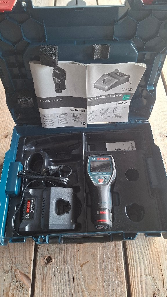 Bosch D-tect 120 Muurscanner leidingscanner, ., Ophalen of Verzenden, Zo goed als nieuw, .