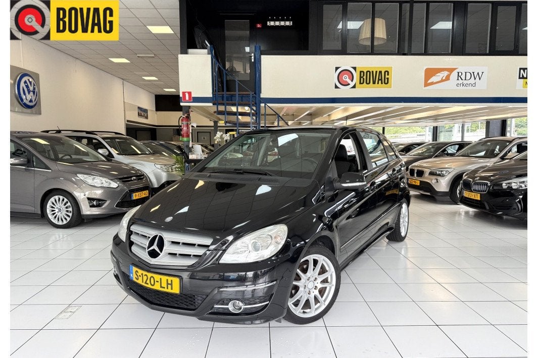 Mercedes-Benz B-Klasse 150 Business Class Bovag Garantie, Auto's, Leder en Stof, Zwart, Bedrijf, 1000 kg