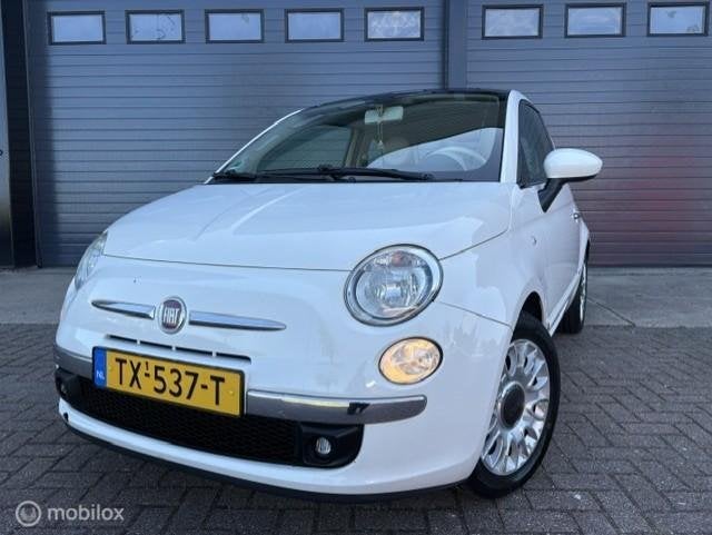 Fiat 500 1.2 Lounge Pano Airco ijskoud! newAPK, Auto's, Euro 5, Gebruikt, 4 cilinders, 840 kg