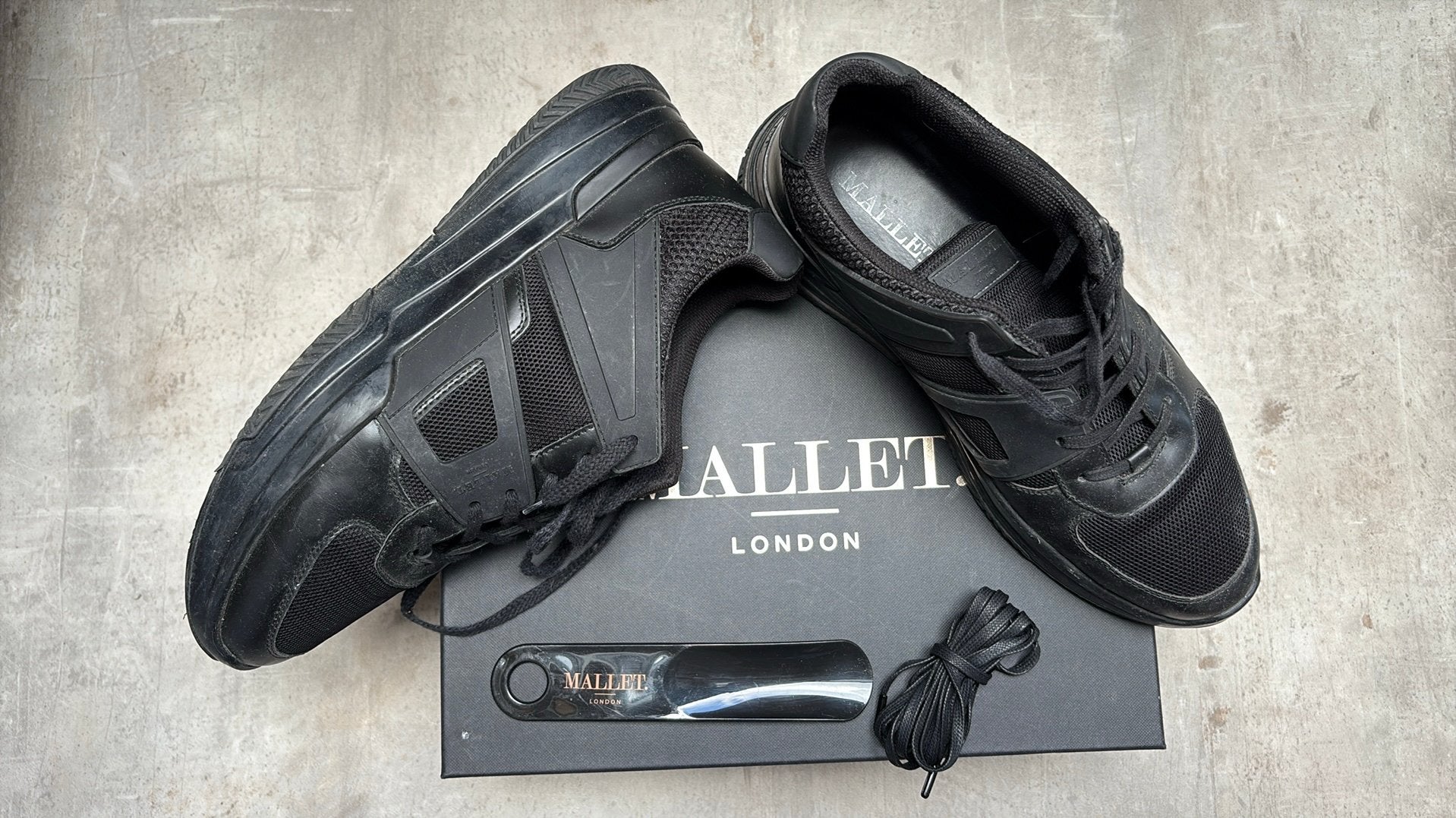 Mallet heren sneakers maat 45, Kleding | Heren, Schoenen, Zwart, Ophalen of Verzenden, Sneakers of Gympen, Gedragen